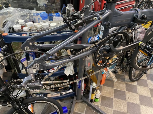 DAHON PRO REAR 1.85mm シムが悪さする！【橋輪Blog】 : 橋輪