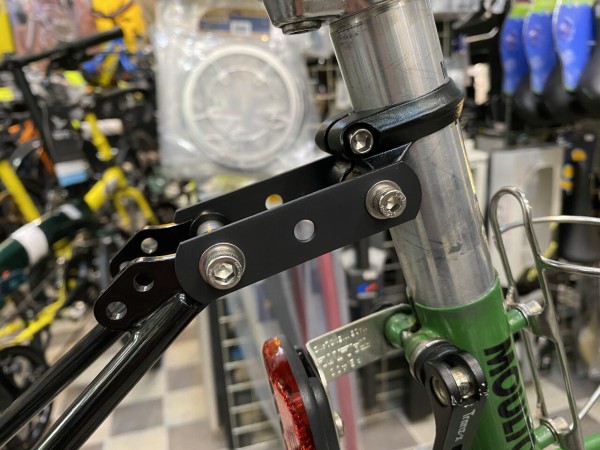 MOULTON APB リヤキャリア取り付け(その2)【橋輪Blog】 : 橋輪