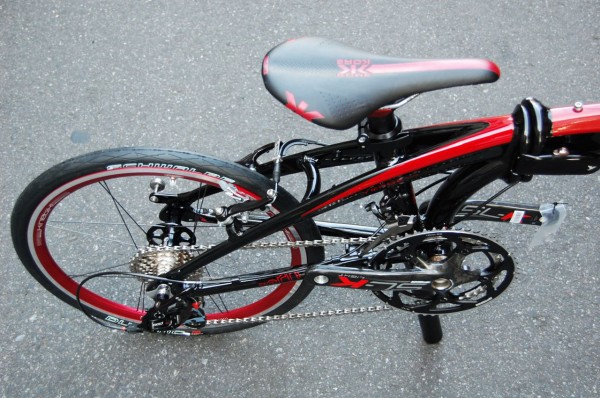tern のフラックシップモデル VERGE X20 : 橋輪