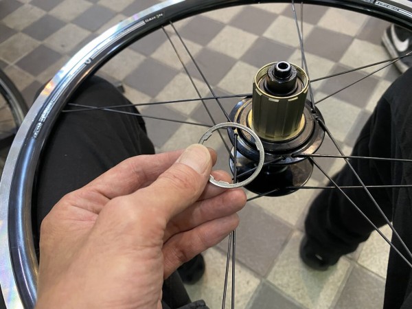 完組ホイール リア DAHONプロ ブラック 11速対応 新品未使用品 完組