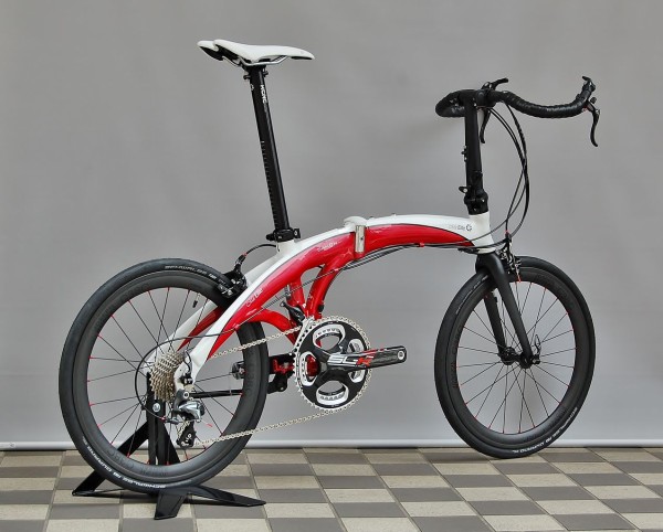 DAHON Mu Elite をカーボンパーツでカスタムする【橋輪Blog】 : 橋輪