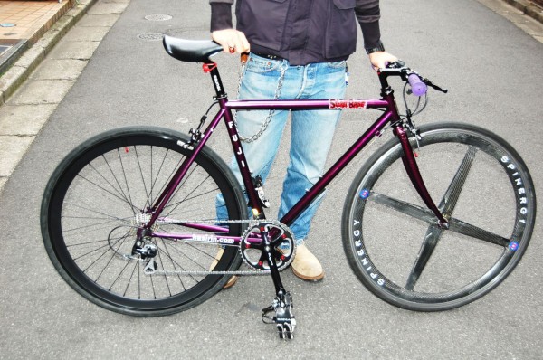 STRATOS 競輪フレーム STRATOS フレーム パープル