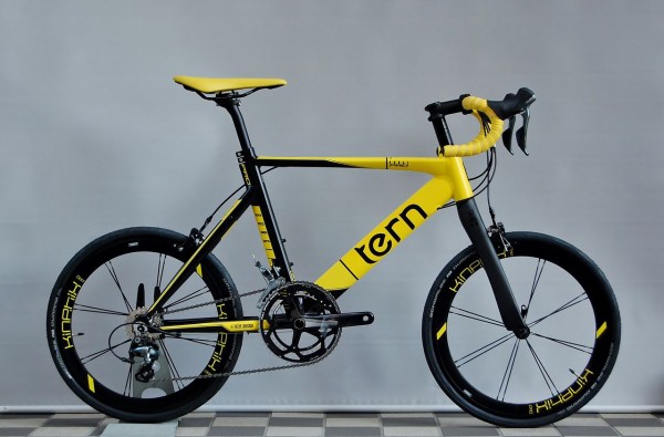 tern SURGE PRO にKitt カーボンホイール付けてみた【橋輪Blog