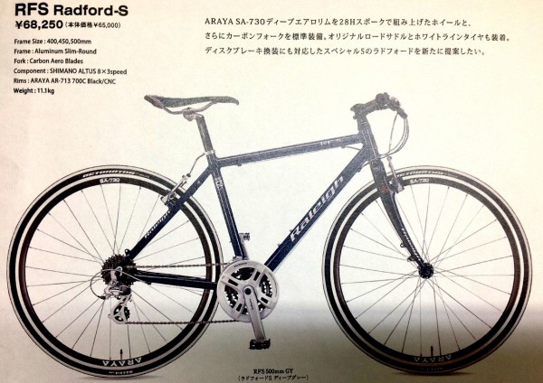 2013 RALEIGH ARAYA 速報！3 【橋輪Blog】 : 橋輪