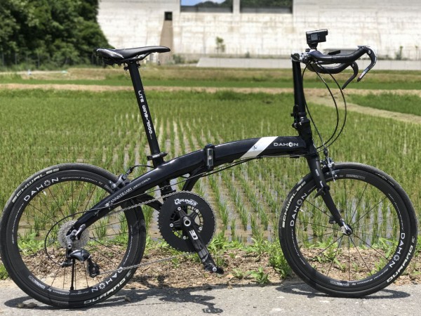 DAHON Mu Elite をカーボンパーツでカスタムする【橋輪Blog】 : 橋輪