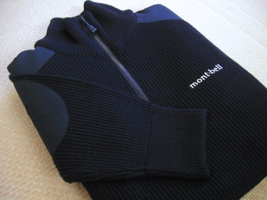 mont-bell ミッテルレギ ハーフジップ セーター : ブツぶつブログ！