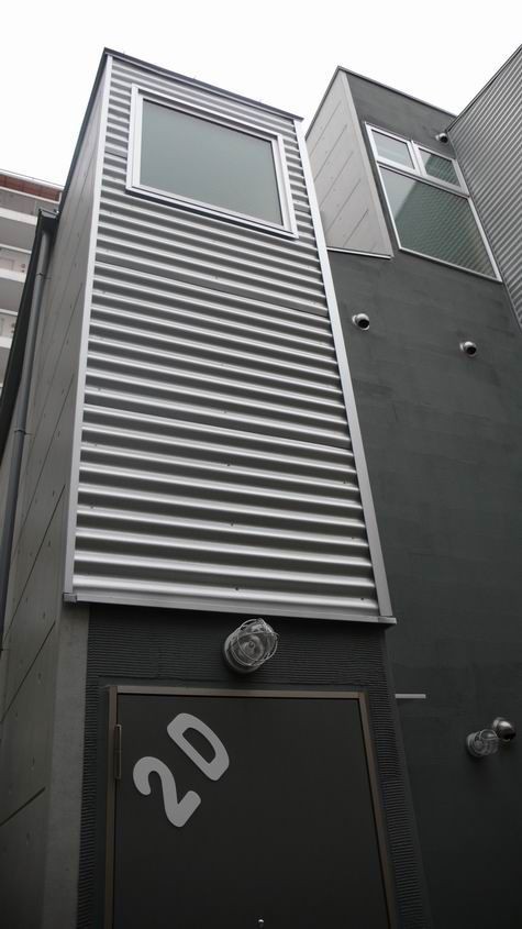 モダンな木造3階建て長屋 旗ざお地の長屋住宅ブログ 旗竿長屋 モダンな木造3階建て長屋 旗ざお地の長屋住宅ブログ 旗竿長屋