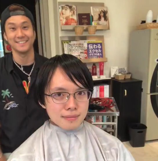 すごい オタクっぽい男子をイケメンに変身させる美容師さんが新作動画