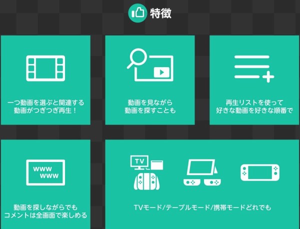 ニンテンドースイッチでニコニコが見れるアプリが本日配信 ニコニコにキッズが増えるだろ 待ってた と賛否両論 はちま起稿