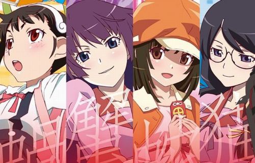 ぽよよんろっく　渡辺明夫　直筆イラストサイン色紙　化物語　グリザイアシリーズ ぽよよんろっく 渡辺明夫 直筆イラストサイン色紙 化物語 グリザイア