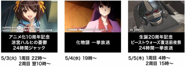 本日22時からアニメ 涼宮ハルヒの憂鬱 時系列版 一挙放送 エンドレスエイト全部乗り切れる猛者いるのか ｗ はちま起稿