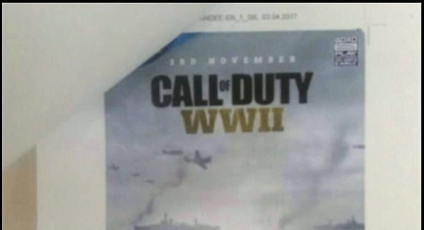 噂 Cod新作 コールオブデューティ Ww2 発売日は11月3日 発売日が掲載されたポスターがリークされる はちま起稿