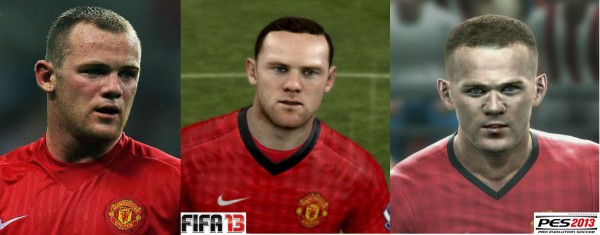 どっちが似てる Fifa 13 Vs ウイイレ13 の顔グラ比較画像 はちま起稿