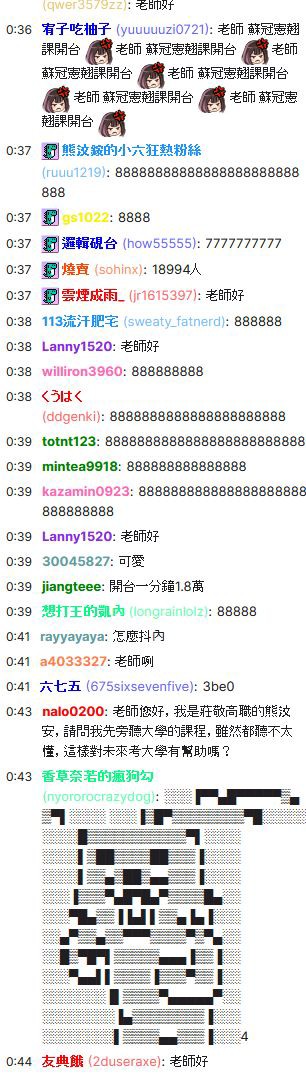 衝撃 リモート授業をtwitchで行う教授現る 履修者は60人なのに同時視聴者数がまさかの 人ｗｗｗｗｗ はちま起稿
