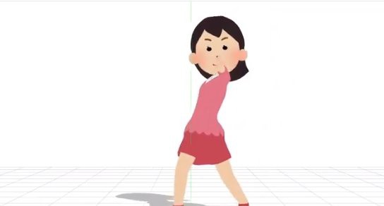 すげぇ いらすとやの女性 が踊るmmd動画のクオリティが高すぎると話題ｗｗｗｗぬるぬる動きすぎｗｗｗｗ はちま起稿