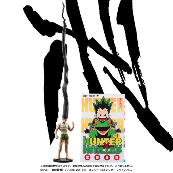 H H ゴンさん初のフィギュア画像が公開 髪の毛だけで３０ｃｍあるぞｗｗｗｗｗｗ はちま起稿