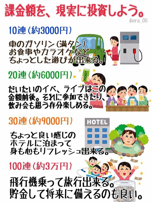 必見 廃課金を止める画像が話題に これ見て冷静になれ はちま起稿