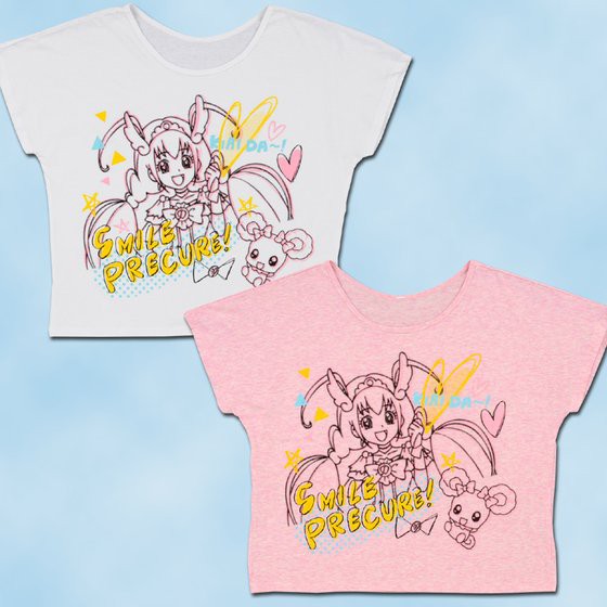 スマイルプリキュア 大人向けtシャツが発売ｗｗｗこれを着てスマプリショーに行こう はちま起稿