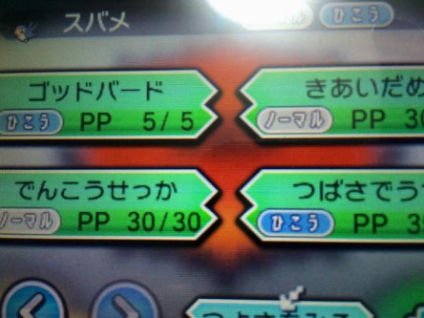 ポケモンoras の野生ポケが怖すぎ ハイドロポンプを覚えたアメタマlv3 や ゴッドバードスバメ はちま起稿