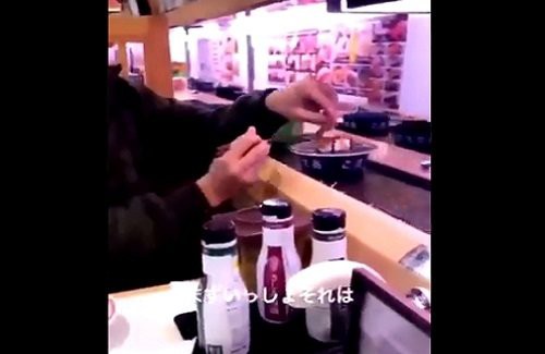 動画】今度は『はま寿司』で客が不衛生行為をしていたと判明！レーンに流れている寿司に・・・うわあああああああ : はちま起稿