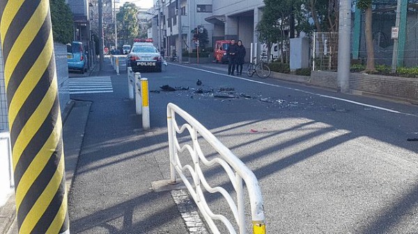 東京都江東区でトラックとパトカー10台以上がカーチェイス 破壊されたパトカーもあり現場は騒然 はちま起稿