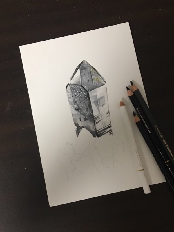 スゲエ 色鉛筆で描いた 宝石 が本物にしか見えない美しさ はちま起稿