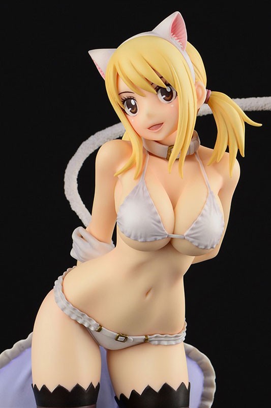 ☆オルカトイズ FAIRY TAIL 1/6 ルーシィ・ハートフィリア・白猫