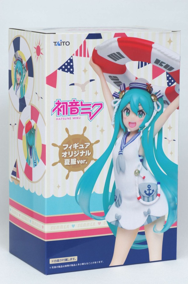 初音ミク フィギュア オリジナル夏服ver. レビュー[タイトー（プライズ）] : ☆るうむ プライズフィギュアレビュー☆