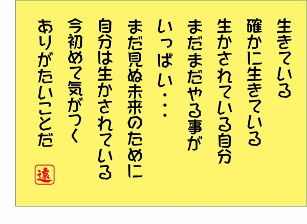 私の座右の銘は 何事も一生懸命 えんどう豆日記