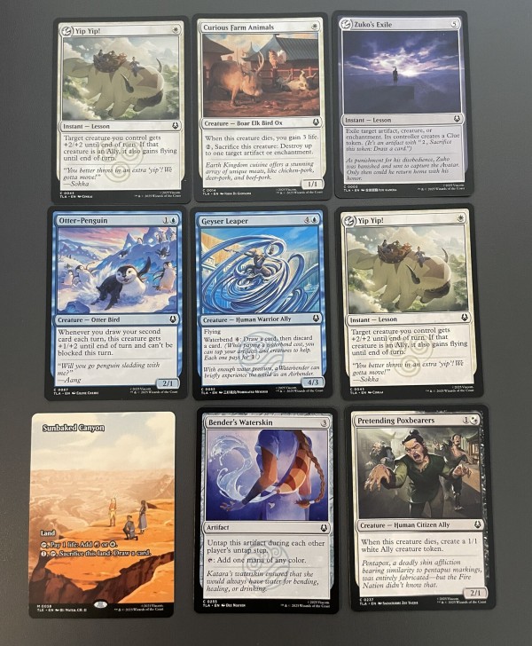 MTG開封】アバター 伝説の少年アン コマンダーズバンドルを開封