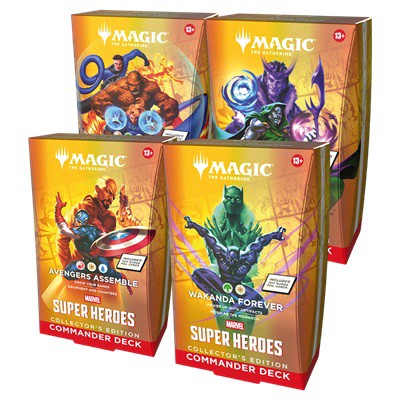MTG】「マーベル スーパー・ヒーローズ」統率者デッキまとめ！新規