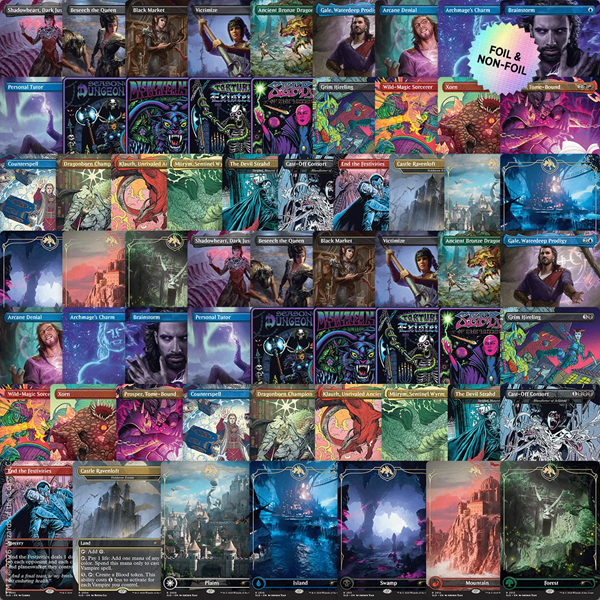 MTG Secret Lair D&D 2種セット ノンフォイル版 MTG Secret Lair D&D 2種セット ノンフォイル版