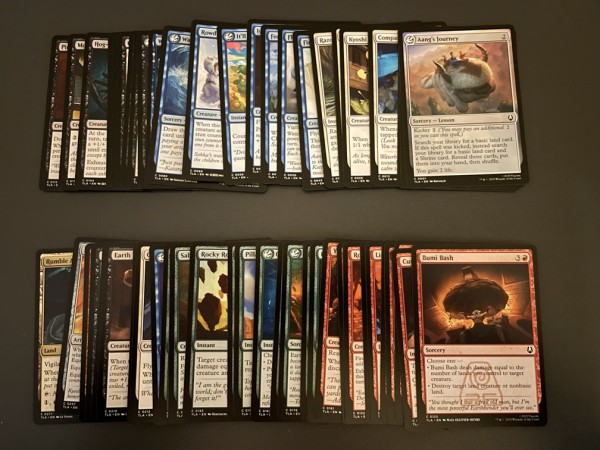 MTG開封】アバター 伝説の少年アン コマンダーズバンドルを開封