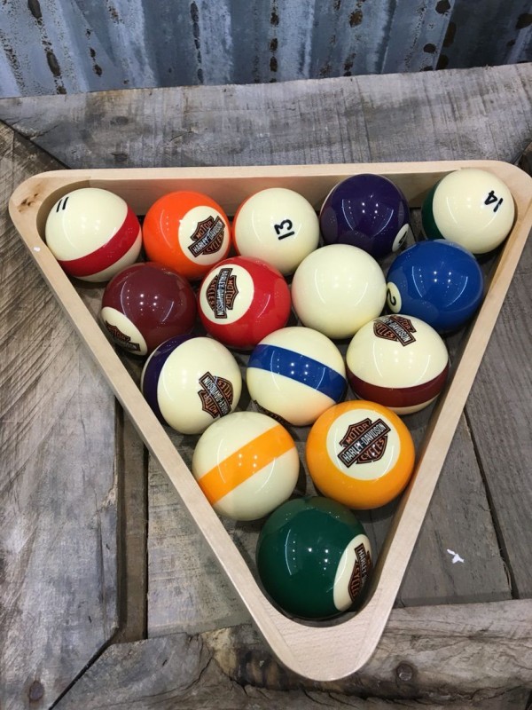 Harley-Davidson カスタムビリヤードボール 新品 Custom Pool Balls 「HARLEY-DAVIDSON」 ビリヤードボール 7番球