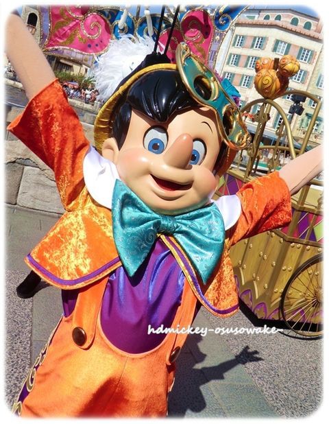 ピノキオはじぃさん大好き デイドリ乗船ポジから ディズニーハピネスのおすそわけ