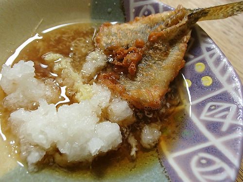 ハゼの天ぷらを喰う 新 日々凡々 歩いて行こう