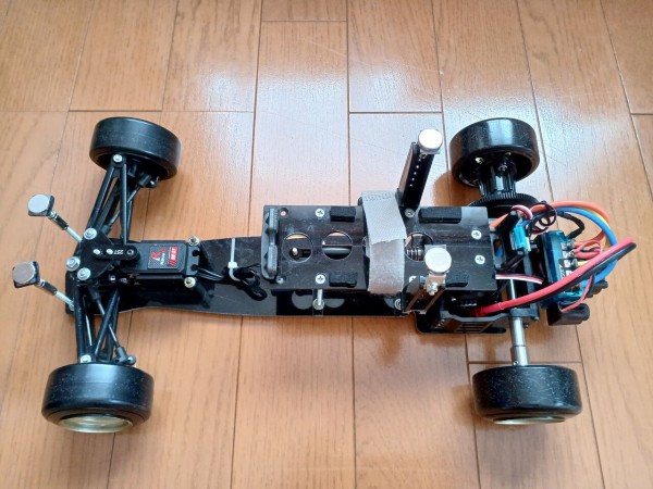 2024/6/23の作業：タミヤ F103GT ドリフトのモータの変更