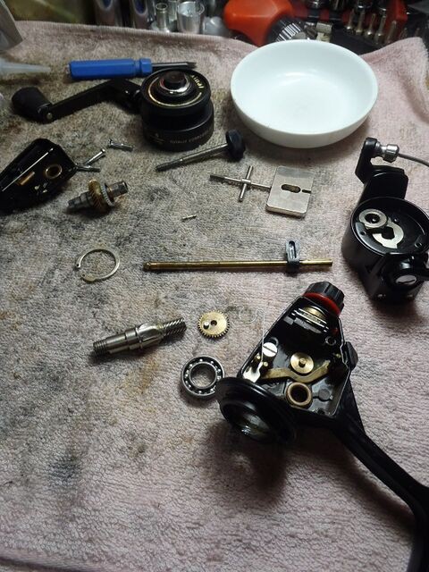 カーディナル52オーバーホールとボールベアリング交換！ : リール屋