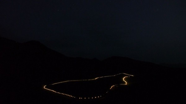 曽爾高原 山灯り をtimelapseする 大和オヤジのサイクリング紀行