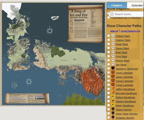 Game Of Thrones Got のわかりやすい地図サイト ウサコッツ飼育日記