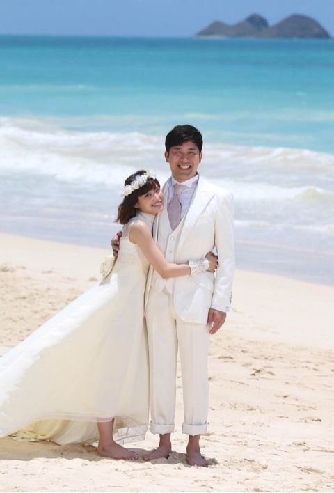 高橋愛あべこうじがハワイオアフ島で結婚式をあげる ハロプロニュース