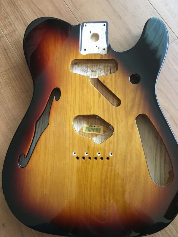 まとめ＞パーツを集めて自作テレキャスターを製作したもんね