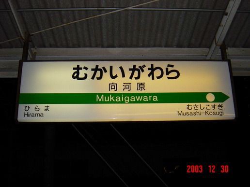 JR向河原駅＠南武線 : えきめぐりすとの各駅探訪。