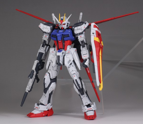 RG エールストライクガンダム 塗装 完成品 バンダイ ガンプラ 1/144 楽天市場】RG 1/144 GAT-X105 エールストライクガンダム (機動