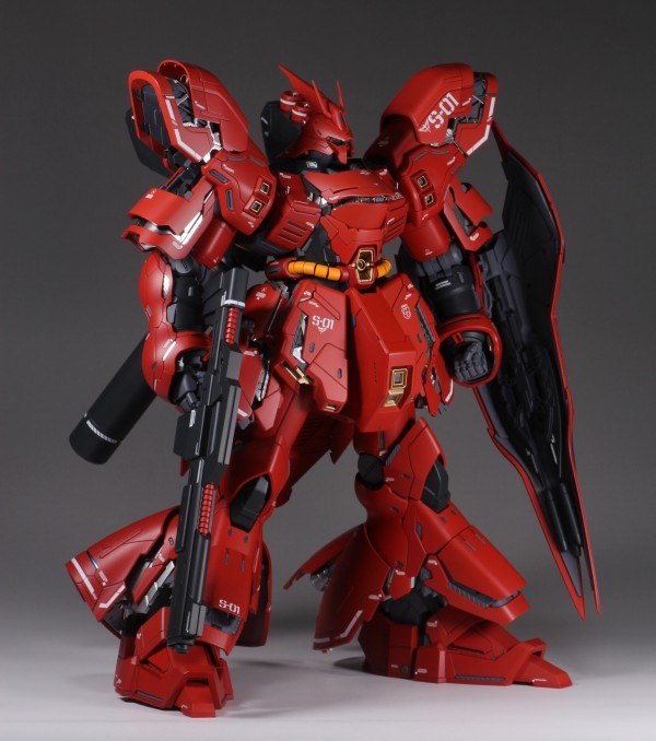MG 1/100 サザビーVer.Ka +ファンネルエフェクト 全塗装