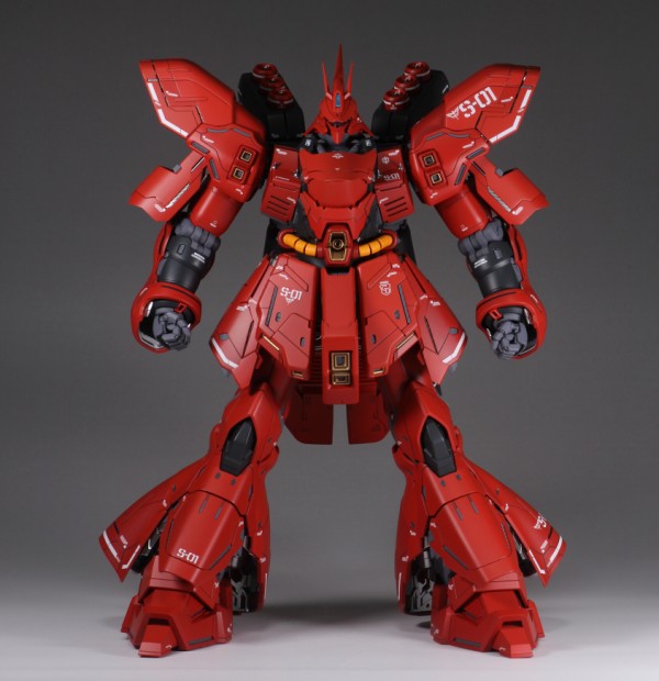 MG 1/100 サザビーVer.Ka +ファンネルエフェクト 全塗装 : Namicomのガンプラ