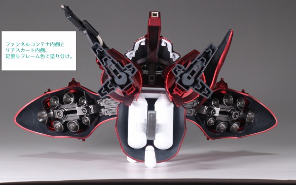 SDガンダム　SDCS クロスシルエット　ナイチンゲール　キャンディ塗装 SDCS ナイチンゲール 全塗装 キャンディ塗装つや消し仕上げ SD