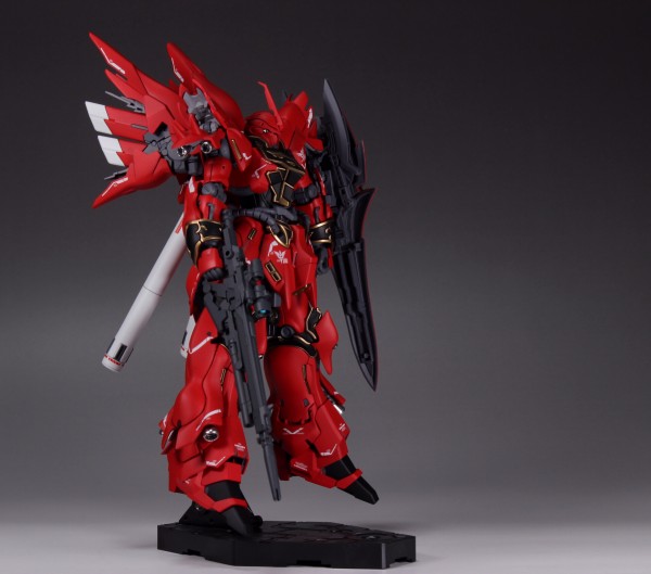 【完成品】 ① RG シナンジュ スペシャル　②水転写　※部分塗装 ★欠品 RG 1/144 シナンジュ［スペシャルコーティング］│株式会社