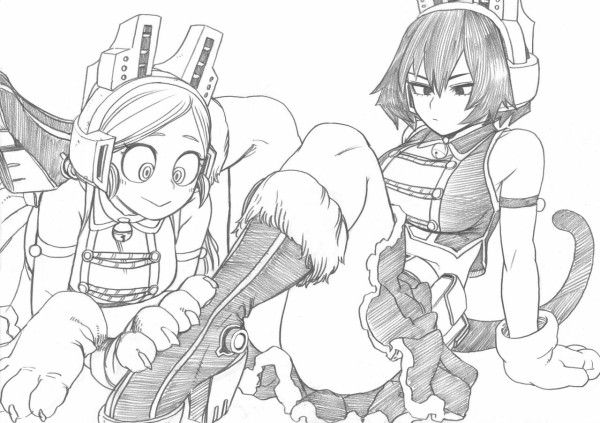 速報 ヒロアカ作者の堀越耕平さん 相変わらずえっちな絵を描く 超 マンガ速報
