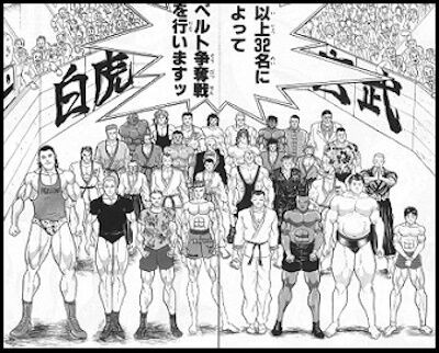 刃牙 地下闘技場の戦士たちの職業を予想しよう 超 マンガ速報